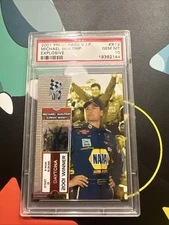 2001 Press Pass V.I.P.: #X19 Michael Waltrip Explosive PSA 10 GEM MINT