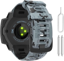 Moko Watch Strap Compatible with Garmin Instinct Esports/Solar/Tactical/Tide 