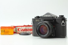 Meter OK N MINT Canon F-1 SLR Late Film Camera Body New FD 50mm F1.4 Lens JAPAN
