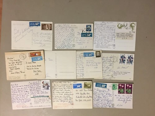 Ten Israel post cards