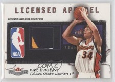 2003 Fleer Patchworks Licensed Apparel Number 19/100 Mike Dunleavy Jr Patch a8r