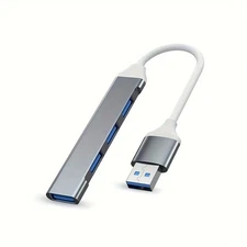 4 Port USB-C Hub USB 3.0/3.1 Multi Splitter OTG Adapter for MacBook PC