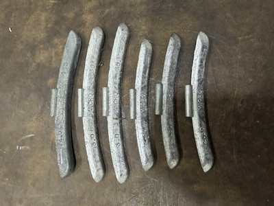Micro Wheel Weights Camaro, Chevelle, Corvette 6 pcs micro all are NOS new