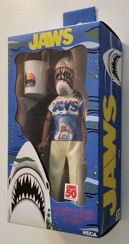 NECA BEN COOPER JAWS 50th ANNIVERSARY 5.5" FIGURE with COSTUME & MASK SHIPS FAST - Picture 8 of 8