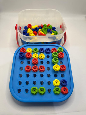 Learning Resources Design & Bohrbolzen Eimer - kreatives Bauen für Kinder
