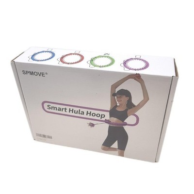 SPMOVE Hula Hoop Reifen Erwachsene LED Farbe Licht Fitness Traning 24 Einstellba