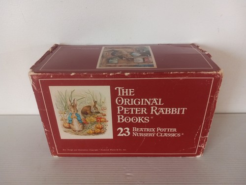 The Original Peter Rabbit Books Beatrix Potter 1-18,20,21,23 Box Set 1984 - Imagen 3 de 17