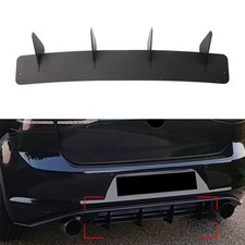 Rear Bumper Lip Diffuser Spoiler Splitter For Volkswagen Golf 7 Mk7 2014-17 Rear Bumper Lip Diffuser Spoiler Splitter For Volkswagen Golf 7 Mk7 2014-17