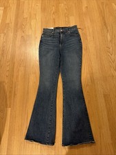 NWT Veronica Beard Beverly Skinny High Rise Flare Blue Jeans 30