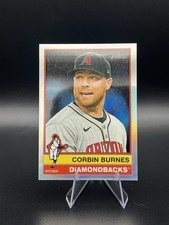 2025 Topps Heritage High Number - Corbin Burnes #705 Chrome