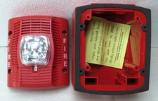 System Sensor SPSRK SpectrAlert Advance Red Outdoor Speaker Strobe "FIRE" [CTNO]