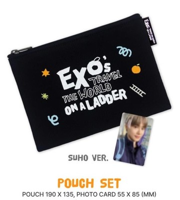 EXO EXO's Travel the World on a Ladder SEASON 5 OFFICIAL MD POUCH