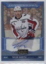 2024-25 O-Pee-Chee Platinum Blue Rainbow Auto Taylor Raddysh #BA-TR Auto 0f5t