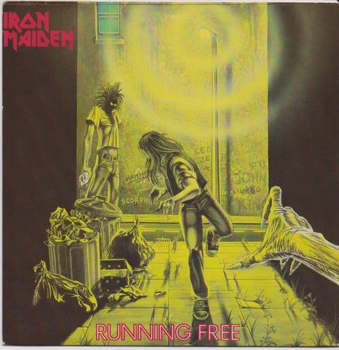 Iron Maiden - Running Free - Original UK NWOBHM 7" in Picture Cover - 1980