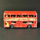 Vintage Matchbox Lesney No 17 Londoner Bus Superfast Red Diecast England