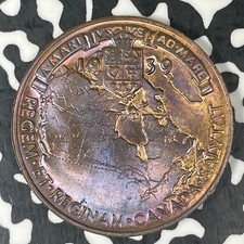 1939 Canada Royal Visit Medal Lot#C8693 High Grade! Beautiful!