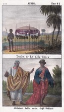 Guinea Cote des Esclaves Benin Togo Slave Coast West Africa Lithographie 1840