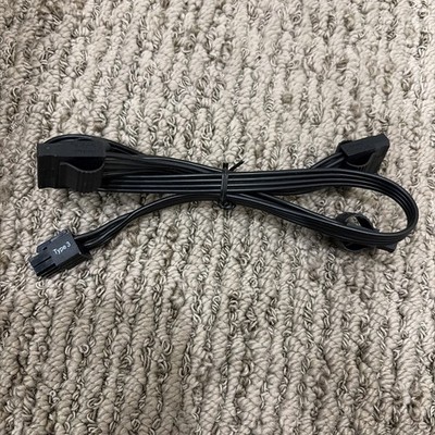 Corsair Type 3/4 6 Pin to SATA power cable CXM HXM TXM Series