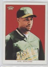 2002 Topps 206 Jermaine Dye (Green Jacket Red Background) #251 4k8