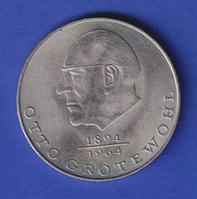 GDR 20 Mark commemorative coin 1973 Otto Grotewohl, uncirculated BU