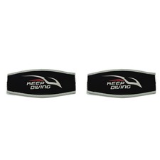2X Soft Scuba Diving Strap Cover Swimming Surfing Dive Snorkeling Hair2487