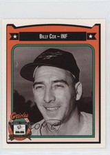 1991 All-Time Baltimore Orioles Team Issue Billy Cox #87 0d4v