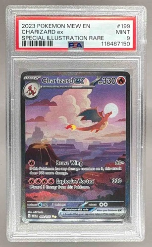 118487150 Charizard ex 2023 Pokemon SV 151 #199/165 PSA 9