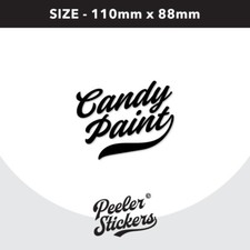 Candy Paint Decal Sticker,  Post Malone Stoney Hip Hop Car Sticker CD0265