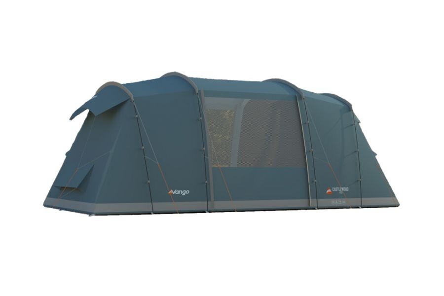 Vango Castlewood 400 Tent, 4-man, Vis-a-vis Layout + Free Footprint Groundsheet