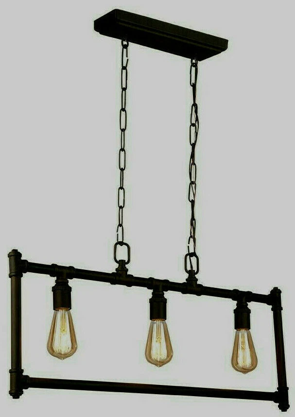 Colgante múltiple de bronce rústico de 3 luces EGLO Rivertown 203549A Foto 2 de 3