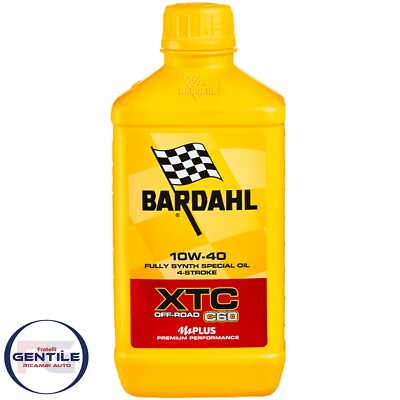 BARDAHL XTC C60 OFF ROAD 10W40 POLAR PLUS 4 STROKE SYNTHETIC MOTORCYCLE ENGINE OIL 1LT