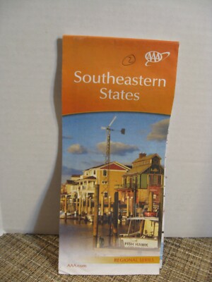 AAA Southeastern States - North American Regional Series - Road Map - 2012