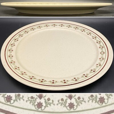 Anchor Hocking Chantilly Round Chop Plate/Serving Platter c1970s USA 12.5''dia