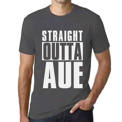 ULTRABASIC Herren T-Shirt direkt aus dem Hostel Straight Outta Aue