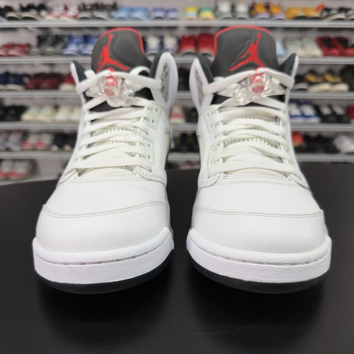 Nike Air Jordan 5 Retro White Cement 136027-104 Men's Size