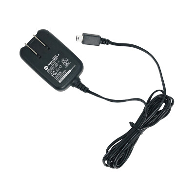 Genuine Motorola AC Wall Adapter Charger mini-USB for RAZR Cell Phone V3 V3i V3c