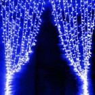 Multi-color LED Curtain Fairy Lights Wedding Christmas Garden Outdoor Remote