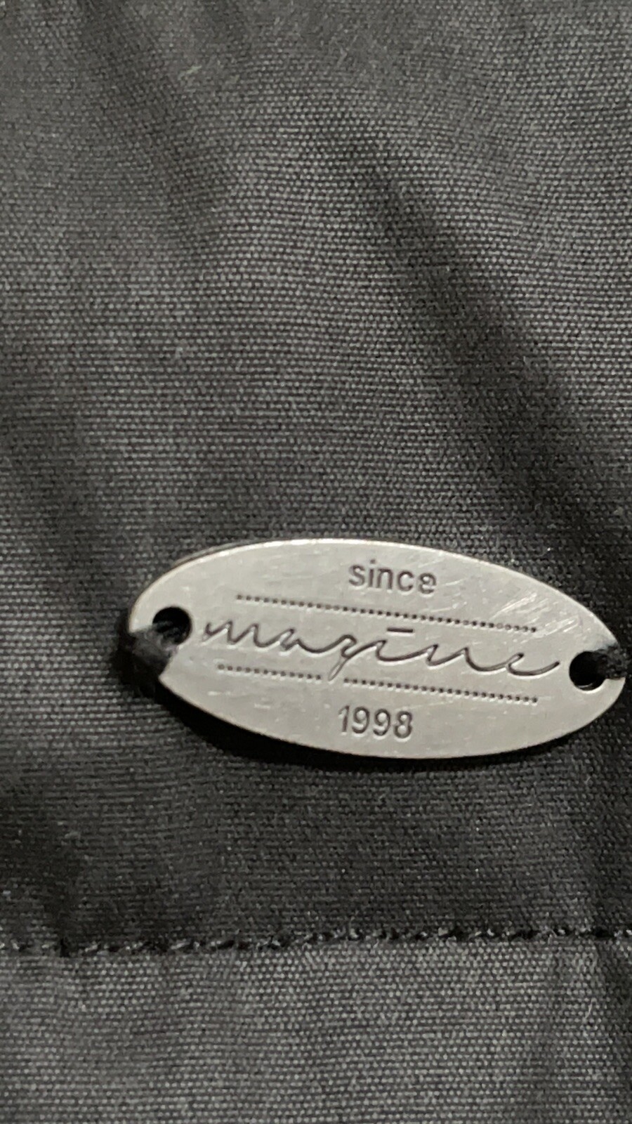 mazine Black jacket Puffer Size Small - image 6