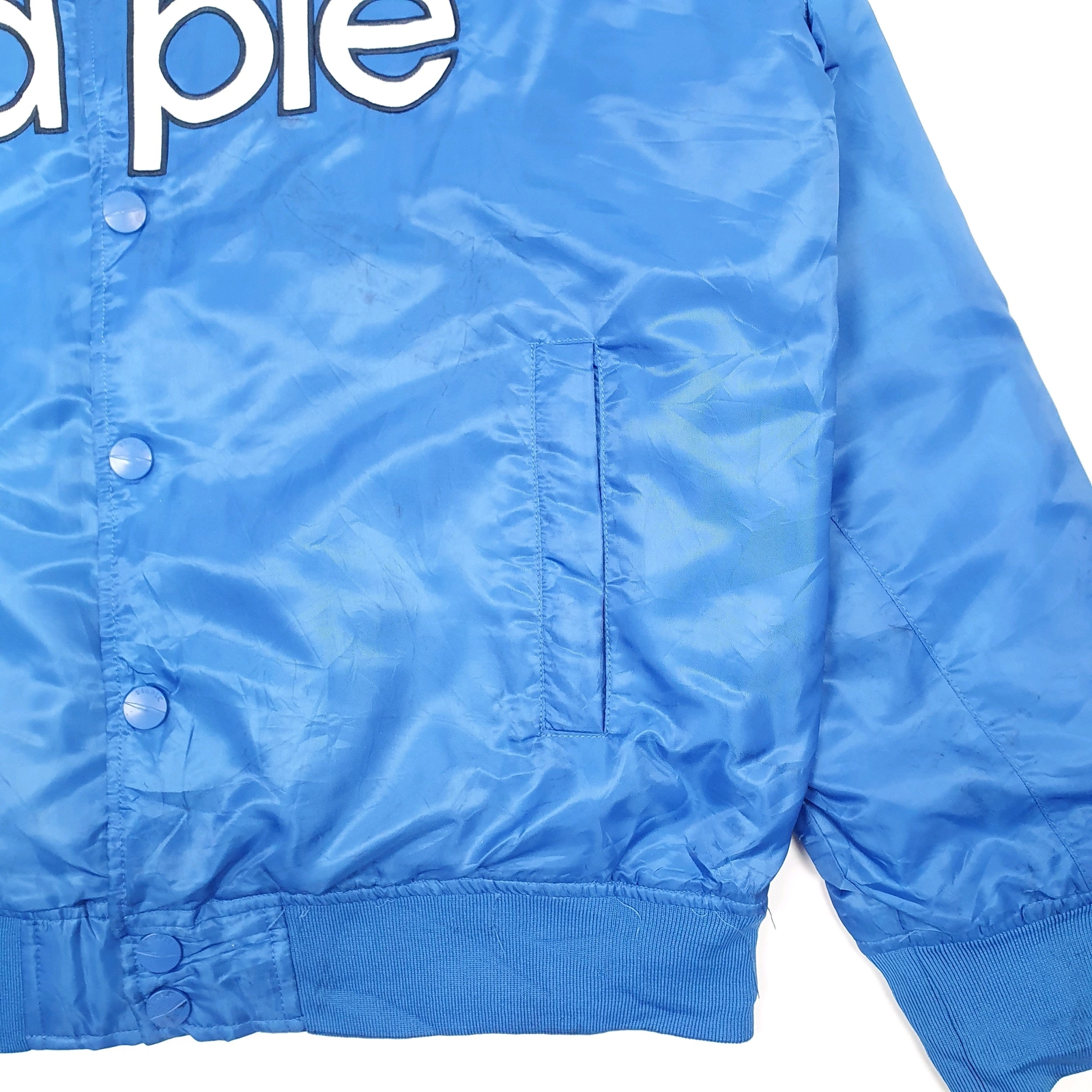 STAPLE PIGEON Bomber Jacket Coat Insulated Jeff Varsity Mens L image 4