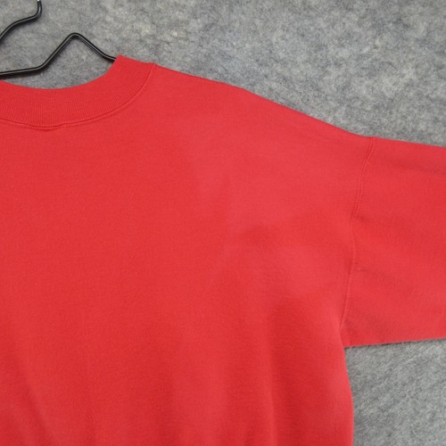 VTG Cleveland Indians Sweatshirt Mens XL Red Chief Wahoo Crew Neck MLB Faded 90s - Picture 17 of 18