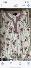 NAIF WOMANS SLEEVELESS BLOUSE MULTI COLORS SIZE L