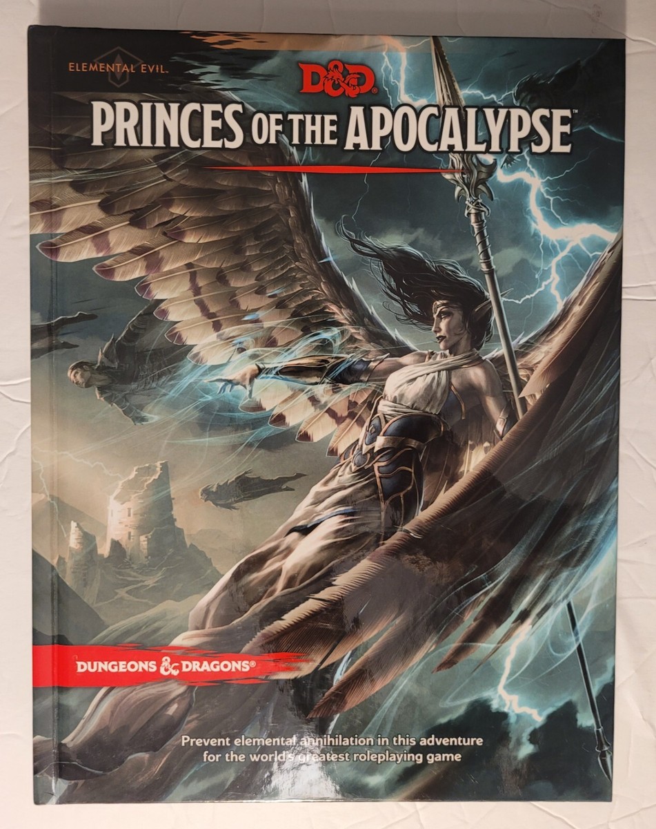 Princes of the Apocalypse by Dungeons & Dragons (2015, Hardcover