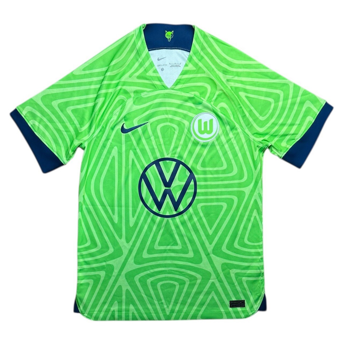 Wolfsburg Football Shirt 2022/2023 Home (M) UK