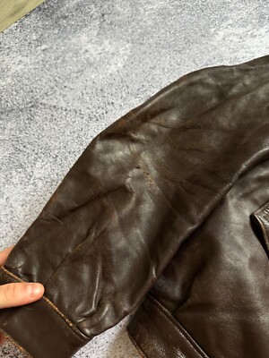 Antique 1940s French Cyclist Hartmann Leather Jacket WW2 Era Antique 1940s French Cyclist Hartmann Leather Jacket WW2 Era