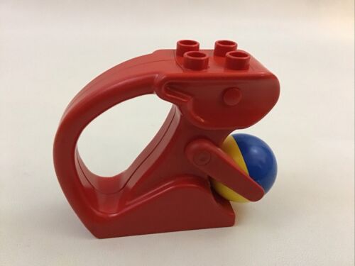 Lego Duplo Primo Baby Rollrassel Kugeln Eichhörnchen Kaninchen Shaker 2 Stück - Bild 7 von 10
