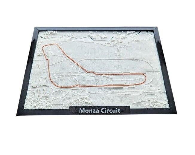 Monza circuit automobile Banque d'images noir et blanc - Alamy