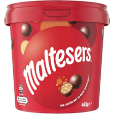 Maltesers Milk Chocolate Crunchy Balls Party Bucket 465g