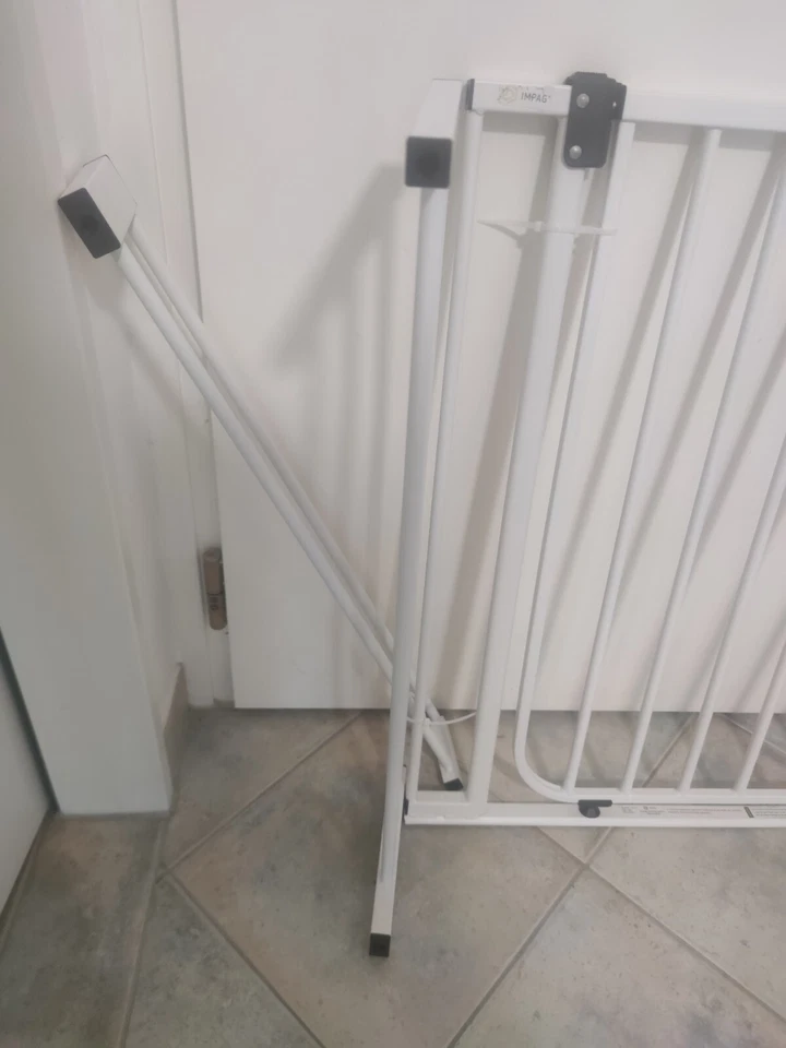 Impag Treppenschutzgitter Safe Step mit 20cm Verlängerung und diversem Zubehör - Bild 3 von 4