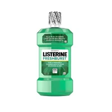 Listerine Freshburst Antiseptic Mouthwash with Germ-Killing Oral Care Formula