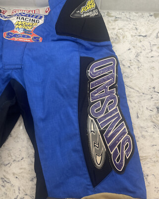 Vintage Multicolor Sinisalo Motocross Supercross Pants
